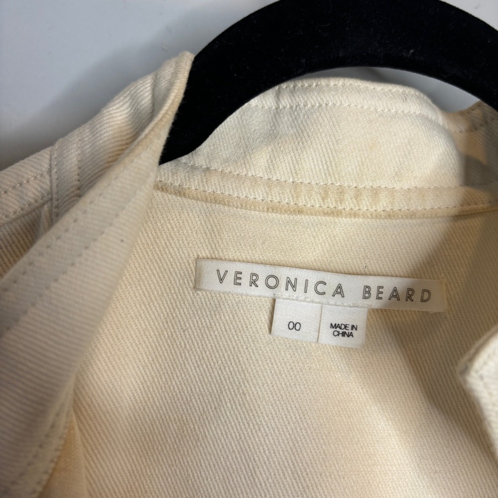 Veronica Beard Aylin Crochet-Sleeve Jacket - Picture 4 of 11